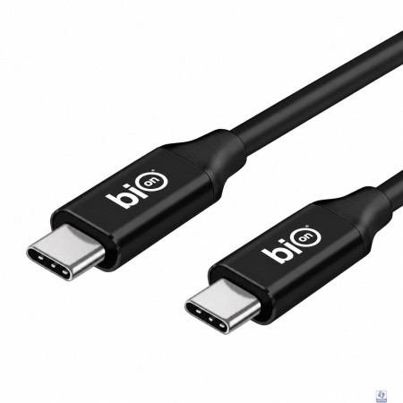 Bion Кабель USB4 v2.0 (CM/CM), 16K@60Hz, 80 Гбит/с, 240W, 5A, медь, 2 м, чёрный [BXP-USB4V2-CMCM-020M]