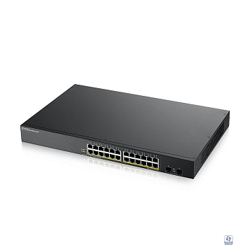 Zyxel GS190024HPV2-EU0101F Smart L2 PoE + switch rack 19 ", 24xGE PoE +, 2xSFP, PoE budget 170 Вт