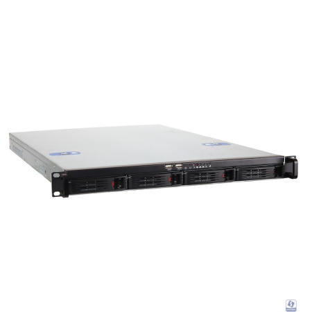 Exegate EX265519RUS Серверный корпус Exegate Pro 1U660-HS04 <RM 19",  высота 1U, глубина 660, БП 350DS, 4xHotSwap, USB>