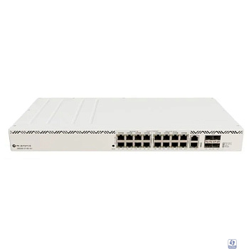 MikroTik CRS320-8P-8B-4S+RM Коммутатор стоечный, 17*1Gbit RJ45, 4*SFP+,  PoE (1-16port) RouterOS v7