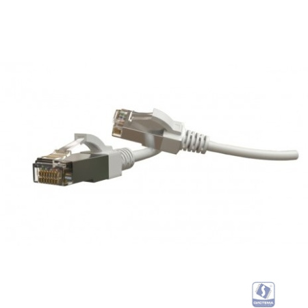 PC-LPT-SFTP-RJ45-RJ45-C6-2M-LSZH-WH Патч-корд S/FTP, экранированный, категория 6 (100% Fluke Component Tested), 28AWG, LSZH, 2м, белый 