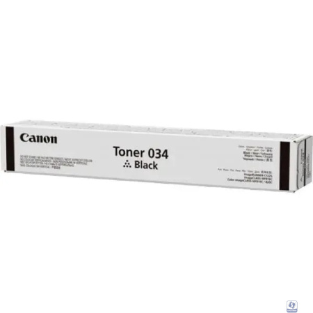 Canon 034BK тонер-картридж для  iR C1225/iF. Чёрный.  12 000 страниц.[9454B001] (CX)