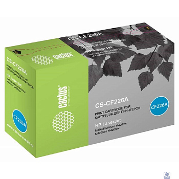 CACTUS CF226A Картридж для HP LJ Pro M402dn/M402n/M426dw/M426fdn/M426fdw (3100стр.)  Black