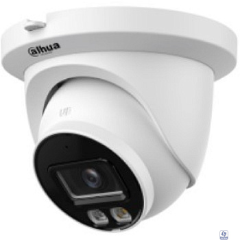 DAHUA DH-IPC-HDW2249TMP-S-IL-0280B Уличная купольная IP-видеокамера 2Мп; 1/2.8” CMOS; объектив 2.8мм; видеоаналитика ИК 30м, LED 30м; IP67; металл