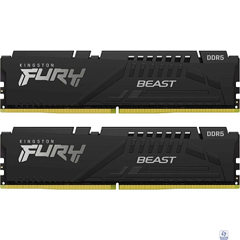 Kingston DDR5 DIMM 16GB 6000MT/s CL30 (Kit of 2) FURY Beast Black EXPO KF560C30BBEK2-16