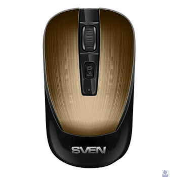 Беспроводная мышь Sven RX-380W античная бронза (2,4 GHz, 3+1кл. 800-1600DPI, блист.)