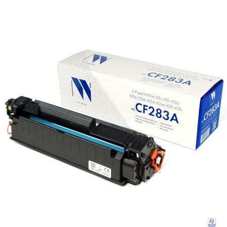 NVPrint CF283A Картридж для HP LJ ProM125nw/M125rnw/M127fw/M127fn (1500 стр.) черный, с чипом
