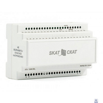 БАСТИОН SKAT-12DC-1.0 Li-ion (СКАТ ИБП-12/1-3,2/Li-DIN) источник питания на Li-ion АКБ 5,2 Ач, под DIN рейку 35 мм, МПТ (595)
