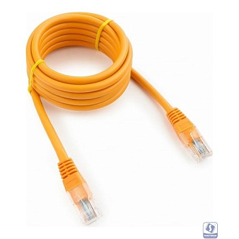 Патч-корд UTP Cablexpert PP12-2M/O кат.5e, 2м, литой, многожильный (оранжевый)