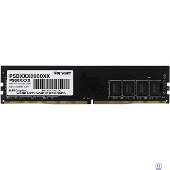 Patriot DDR4 16Gb 3200MHz PSD416G32002 RTL PC4-25600 CL22 DIMM 288-pin 1.2В single rank
