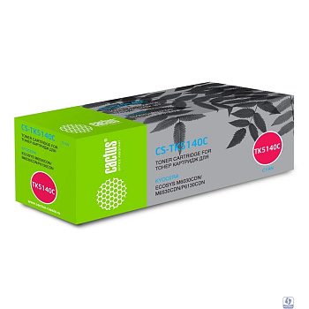 CACTUS TK-5140 C Картридж для Kyocera ECOSYS M6030cdn/M6530cdn/P6130cdn,  5K