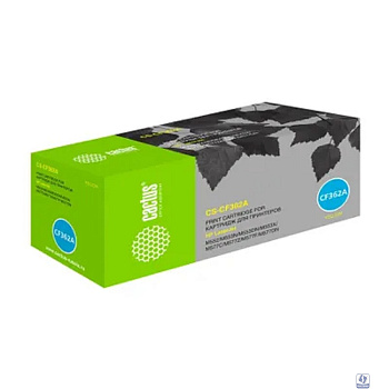 CACTUS CF362A Тонер Картридж CS-CF362A для HP CLJ M552dn/M553dn/M553N/M553x (5000стр.), желтый
