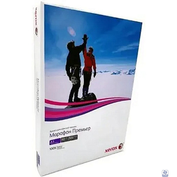 XEROX 450L91721 Бумага Марафон Премьер А3, 80 г/м2, 500 л., 168 CIE A  (  отпускается коробками по 5 пачек в коробке )