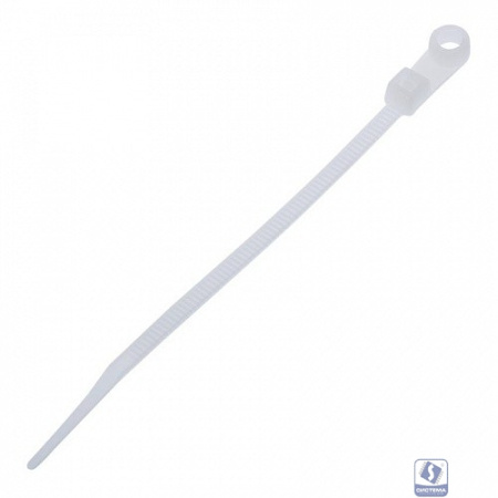 Gembird NYTH-150x3.2 Стяжки пластиковые с монтажным отверстием 150 мм х 3,2 мм (100 шт.)