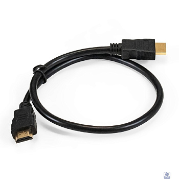 Exegate EX294682RUS Кабель HDMI ExeGate EX-CC-HDMI-0.5 (19M/19M, 0,5м, v1.4b, позолоченные контакты)