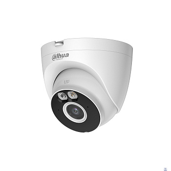 DAHUA DH-IPC-T5AP-IL-0360B (DH-T5A-IL) Уличная купольная IP-видеокамера с ИК-подсветкой до 30м и LED-подсветкой до 30м и Wi-Fi 5Мп; 1/2.7” CMOS; 3.6мм IP67; металл, пластик