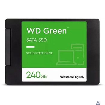 WD SSD GREEN 240Gb SATA3 2,5”/7мм WDS240G3G0A (