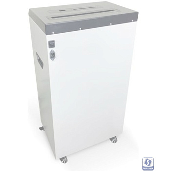 Уничтожитель документов и медианосителей ГЕЛЕОС СП65-4, P-4 (4 ур-нь секр.), фрагмент 3,9х40мм, 30 лист (70г/м2), флеш-карты/CD/пл.карты/скрепки/скобы, 65 литров