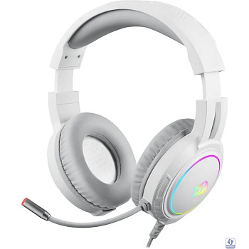 Defender Игровая гарнитура Mento RGB, 3.5мм, белые Redragon (70708)