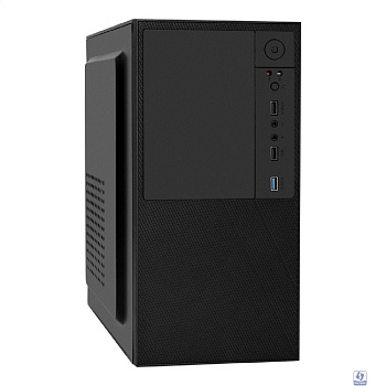 Exegate EX299406RUS Корпус Minitower ExeGate BAA-308U2-AA500 (mATX, БП AA500 с вент. 8см, 1*USB+2*USB3.0, HD Audio, черный)