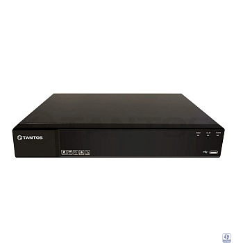 Видеорегистратор Tantos TSr-NV16254 сетевой 16 канальный регистратор для IP камер (2 HDD)