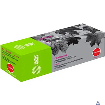 Cactus  Cartridge 054HM Картридж для Canon i-Sensys LBP-620/621/623/640/MF-640/641/642/643/644/645 (2300k) пурпурный