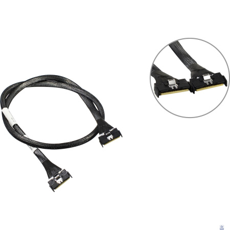 LRMCIO(8i)-0.8M MCIO x8 - MCIO x8 Stragiht 80cm