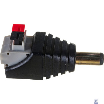 Rexant (14-0314-2) РАЗЪЁМ  питания штекер  2.1х5.5  с быстрозажимной колодкой  (блистер) 