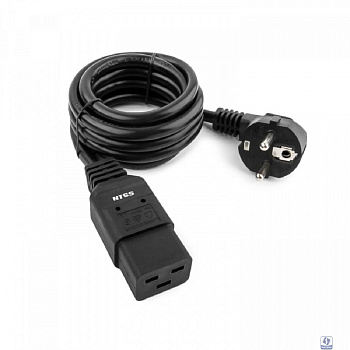 NTSS Шнур питания NTSS для БРП IEC 60320 C19 –   Schuko, 3х1.5, 3 м, ГОСТ NTSS-PC19772