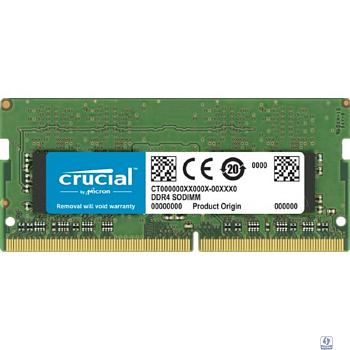 Crucial DDR4 SODIMM 8GB CT8G4SFRA32A PC4-25600, 3200MHz 