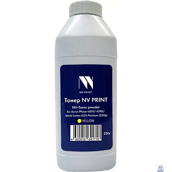 Тонер + девелопер NVP для Xerox Phaser 6510, 6280, WorkCenter 6515 Premium (250г) Yellow