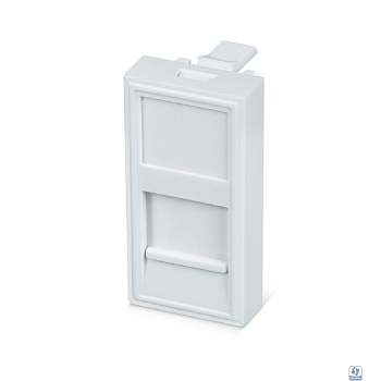 Rexant (03-0260) Вставка Mosaic 22,5x45, на 1 порт со шторкой