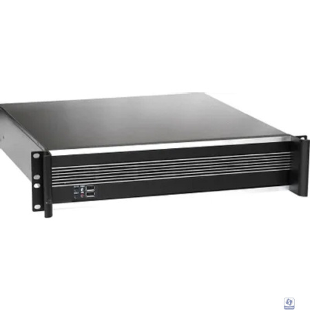 Exegate EX284958RUS Серверный корпус ExeGate Pro 2U450-09 <RM 19", высота 2U, глубина 450, без БП, 2*USB>