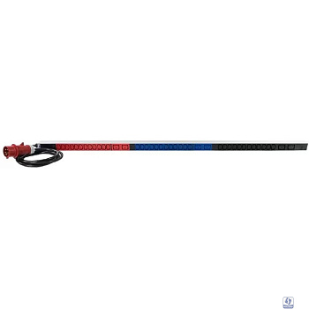 REM Верт блок розеток Rem-2MC,LINUX,мониторинг,измерение,3~16A,24C13,6C19,1420мм,вх IEC309,шнур 3м