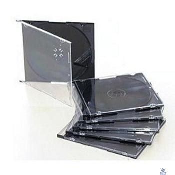 CD-box Slim черн.[CDB-sl] (200 шт.)