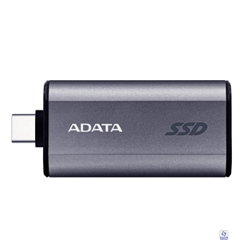 A-DATA Portable SSD 500GB A-DATA SC750, External, USB 3.2 Gen 2 Type-C, [R/W -1050/1000 MB/s] серый (SC750-500G-CCBK)