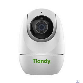 Tiandy TC-H342N 9DA-4 компактная поворотная домашняя, 4Мп, 2560х1440@20к/c, DWDR, цвет: 0.02лк, S+265, H.265(HP), S+264, H.264(HP, MP, BP), объектив 4мм, встроенные микрофон и динамик, G.711A, G.711U 