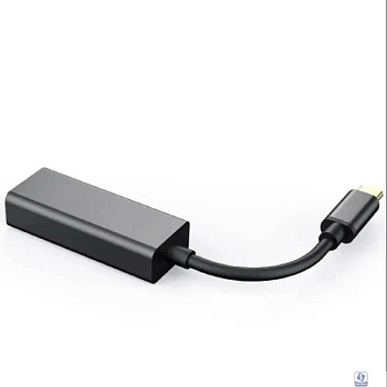 Telecom <TU320M> Кабель-переходник USB 3.1 Type-C -->RJ-45 1000Mbps Ethernet, Aluminum Shell, 0.15м [6926123470442]