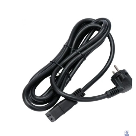 Кабель питания Cablexpert (RU) Schuko-C19, 3x2.5мм2, 16A, с заземлением, медь, 1.5м, черный, пак (PC-S22-C19-2.5-1.5M)