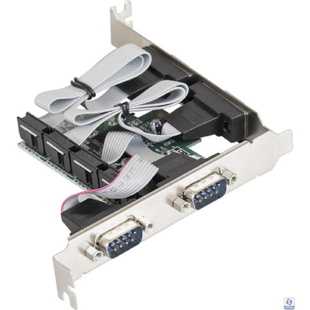 Exegate EX283705RUS Контроллер EXE-310 PCI-E, 4*COM port (OEM)