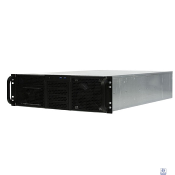 Procase RE306-D1H11-FE8-65 Корпус 3U server case,1x5.25+11HDD,черный,без блока питания(2U,2U-redundant),глубина 650мм,MB EATX 12"x13",8slot,панель вентиляторов 3*120x25 PWM
