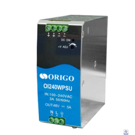 ORIGO OI240WPSU/B1A Источник питания 240 Вт на DIN-рейку, выход 48В DC