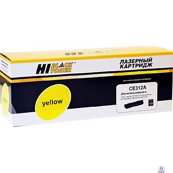 Hi-Black CE312A Картридж для HP CLJ CP1025/CP1025nw/Canon LBP-7010C/7018C, Y 1 K с чипом