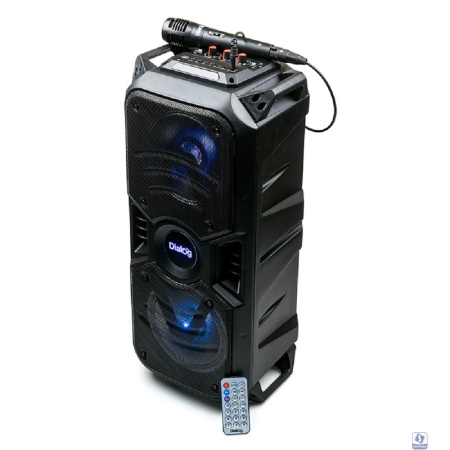Dialog Oscar AO-11 - акустическая колонка 1.0, 26W RMS, Караоке c микрофоном, BT+FM+USB+SD+LED