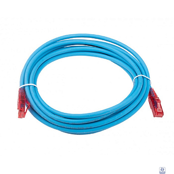 Hyperline PC-LPM-UTP-RJ45-RJ45-C5e-5M-LSZH-BL Патч-корд U/UTP, Cat.5е, LSZH, 5 м, синий 