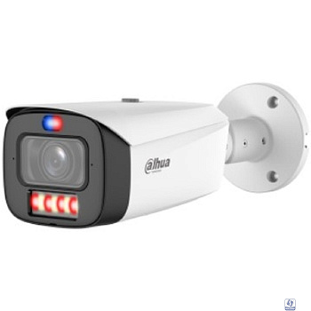 DAHUA DH-IPC-HFW3449T1P-ZAS-PV-PRO Уличная цилиндрическая IP-видеокамера WizColor 4Мп; 1/1.8” CMOS; моторизованный объектив 2.7~12мм (4x); WDR(120дБ); видеоаналитика  LED 60м, ИК 60м; IP67; металл+пла