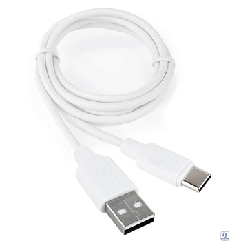 Cablexpert Кабель USB2.0 AM/Type-C, 3А, QC3.0, Mobile2, 1м, белый, коробка (CCB-USB2-AMCMO2-1MW)