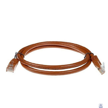 Кабель ACD Патч-корд ACD-LPU6Z-10N |ACD-LPU6Z-10N| Cat6 UTP 26AWG 4Pair, CU, LSZH, Коричневый, 1м 