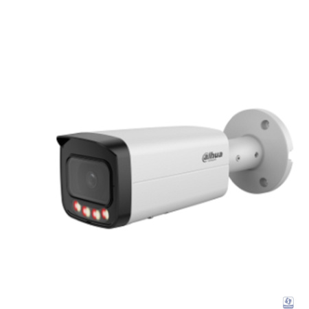 DAHUA DH-IPC-HFW21249TP-S-IL-0280B Уличная цилиндрическая IP-видеокамера 12Мп; 1/2.5” CMOS; 2.8мм видеоаналитика: SMD Plus ИК 30м, LED 30м; IP67 металл