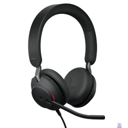Jabra 24189-999-899 Наушники с микрофоном Jabra Evolve2 40 SE черный 1.5м накладные оголовье (24189-999-899)